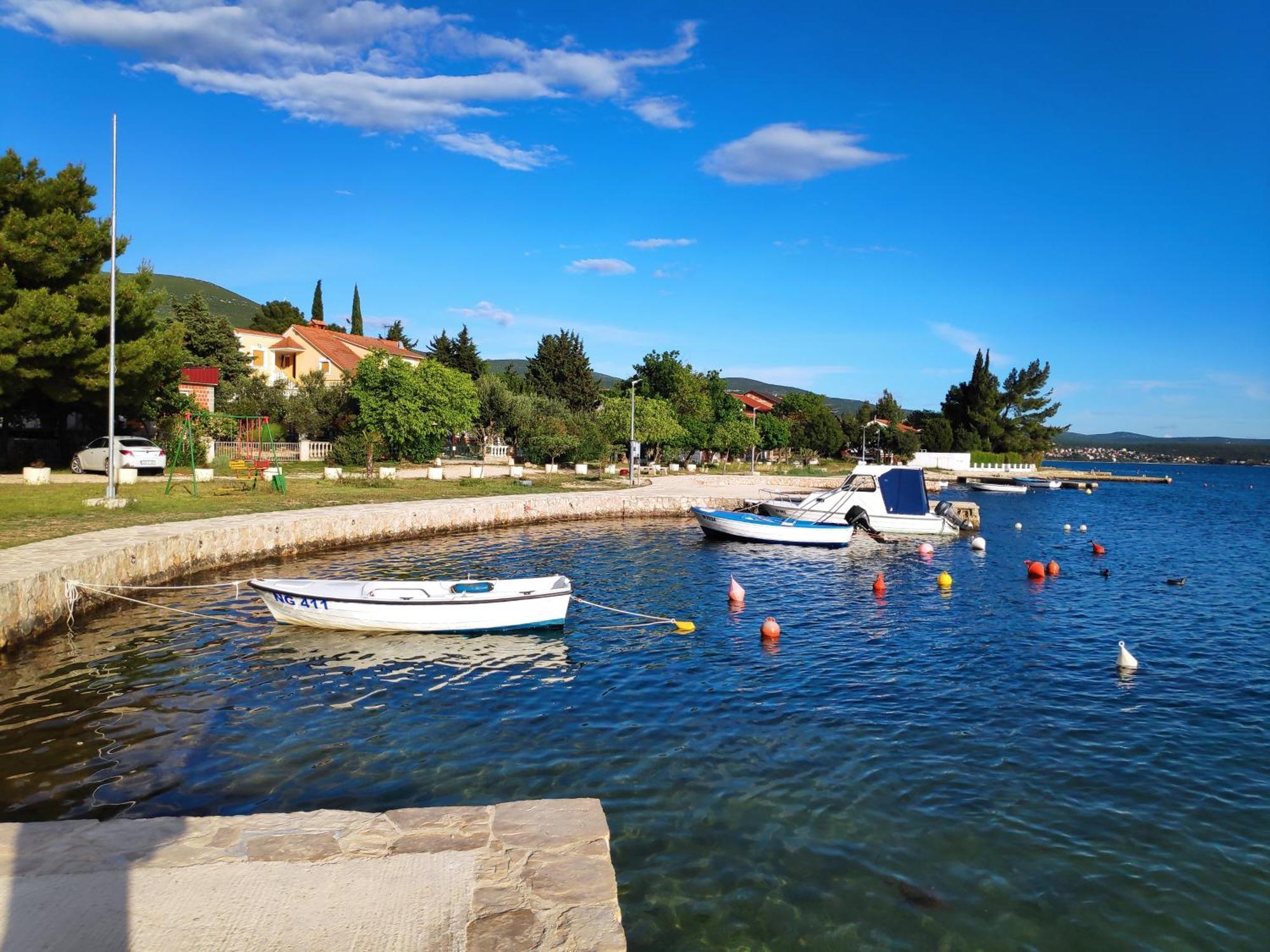 Villa Punta Blava - Beach Front, Ideal For Family Vacation With Kids, Large Terraces With Sea View, Internet, Netflix, No Pets Allowed Obrovac Esterno foto